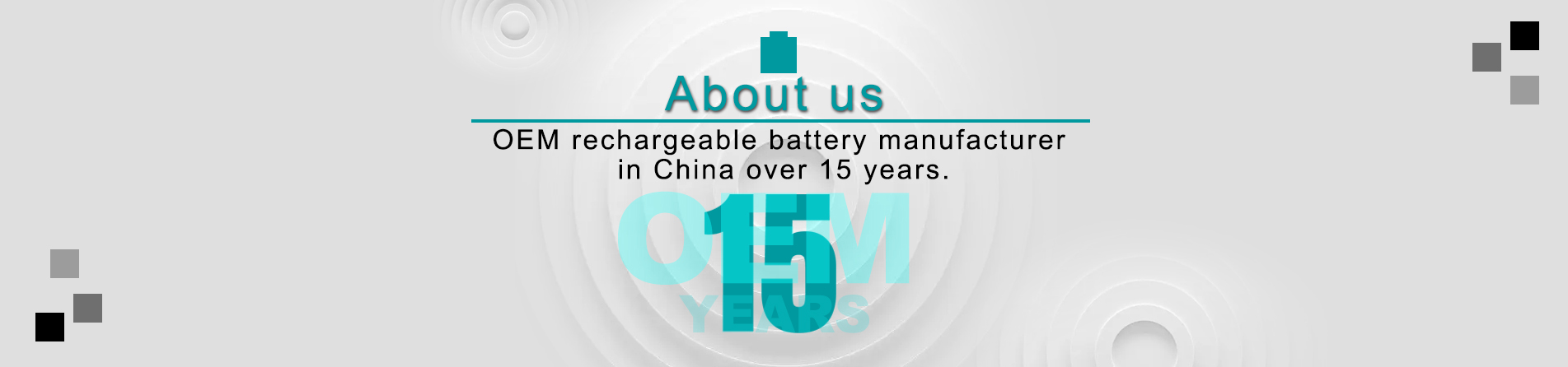OEM Rechargeable Lipo Battery Manufacturer in China over 15 years.