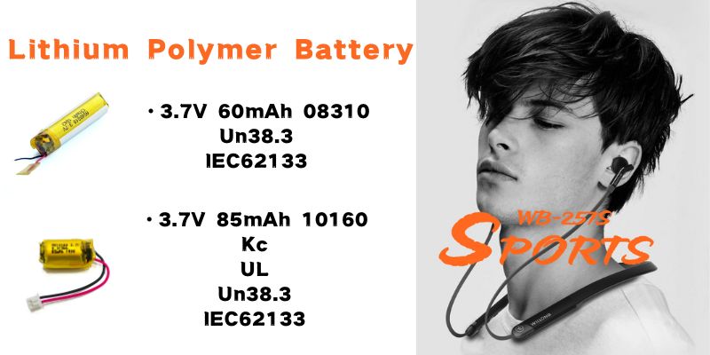 Application areas of lithium polymer batteries