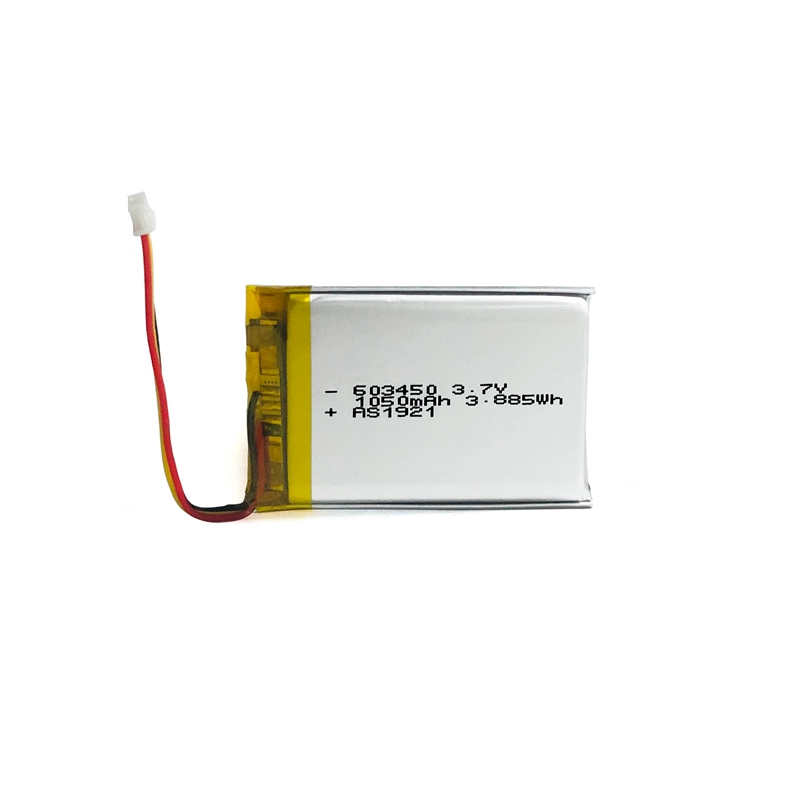 AS Power 3.7V 1050mAh 603450 3.885Wh Lipo Battery AS Power 3.7V 1050mAh 603450 3.885Wh Lipo Battery