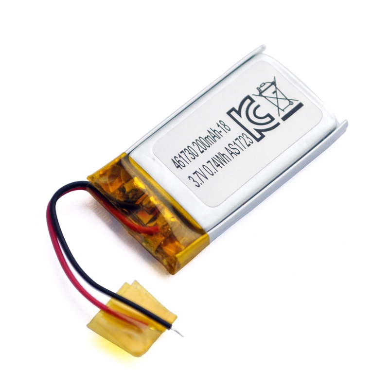 AS Power 3.7V 200mAh 461730 0.74Wh Lipo Battery