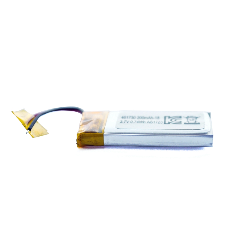 AS Power 3.7V 200mAh 461730 0.74Wh Lipo Battery
