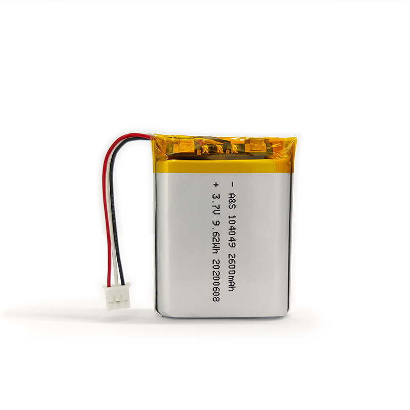 AS Power 3.7V 2600mAh 104049 9.62Wh Lipo Battery AS Power 3.7V 2600mAh 104049 9.62Wh Lipo Battery