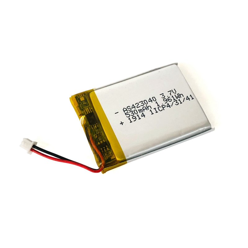 AS Power 3.7V 530mAh 423040 1.961Wh Lipo Battery AS Power 3.7V 530mAh 423040 1.961Wh Lipo Battery