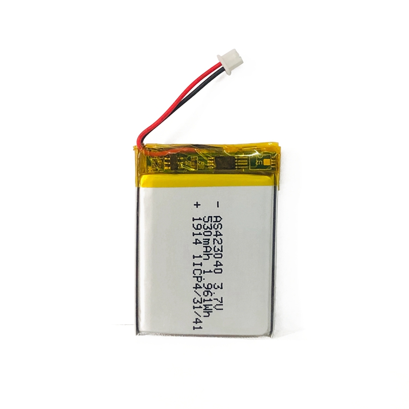 AS Power 3.7V 530mAh 423040 1.961Wh Lipo Battery AS Power 3.7V 530mAh 423040 1.961Wh Lipo Battery