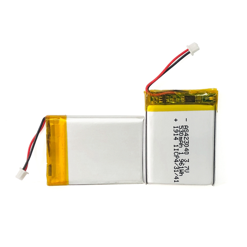 AS Power 3.7V 530mAh 423040 1.961Wh Lipo Battery AS Power 3.7V 530mAh 423040 1.961Wh Lipo Battery