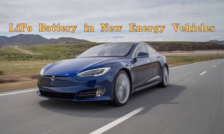 Lithium polymer battery in new energy vehicles
