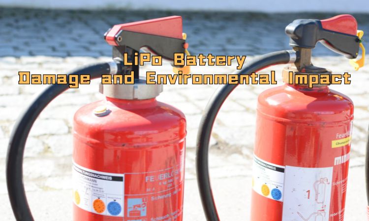 Lithium polymer battery damage and environmental impact