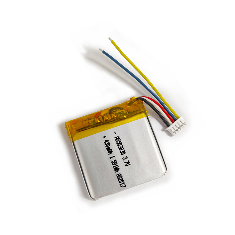 KC Certification Approval 503030 3.7v 430mAh Lipo Battery