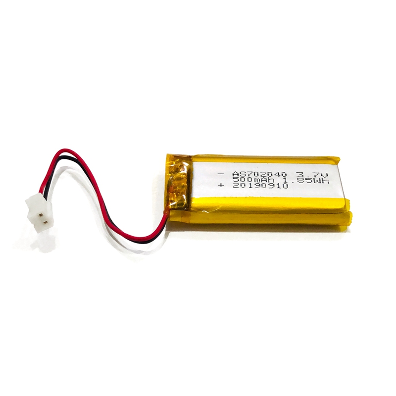 UL/CB/KC 702040 3.7V 500mAh Lithium Polymer Battery