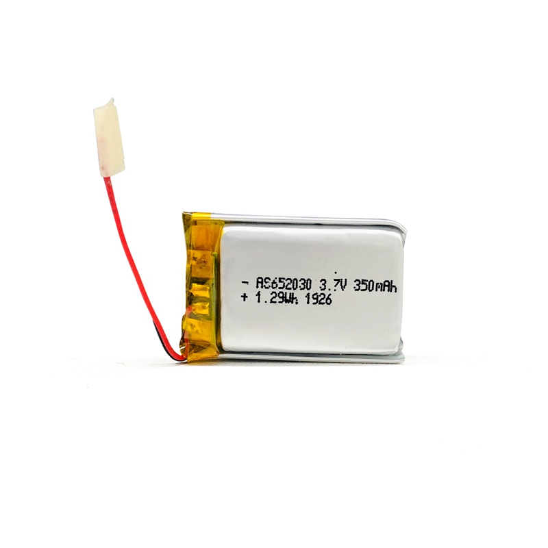 UL CB KC Certification 652030 3.7v 350mAh Lithium Polymer Battery