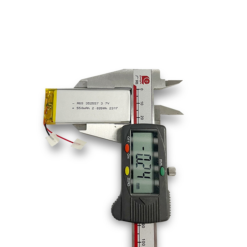 352557 3.7v 550mAh 2.035Wh Lithium Polymer Battery