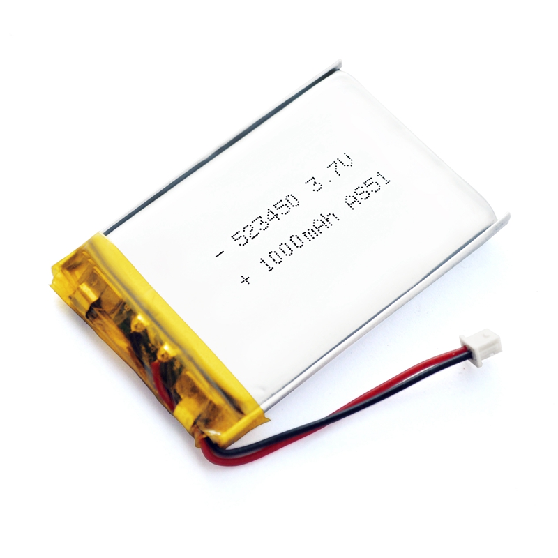 UL 523450 3.7v 1000mAh Lithium Polymer Battery