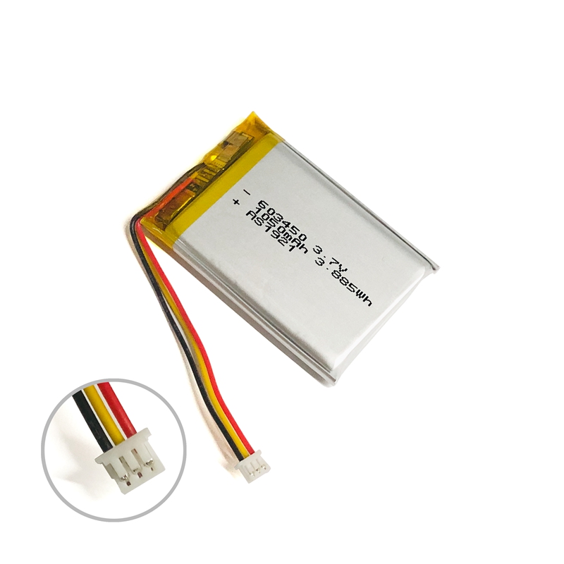 11.1v 3s 1050mAh 603450 Lithium Polymer Rechargeable Battery