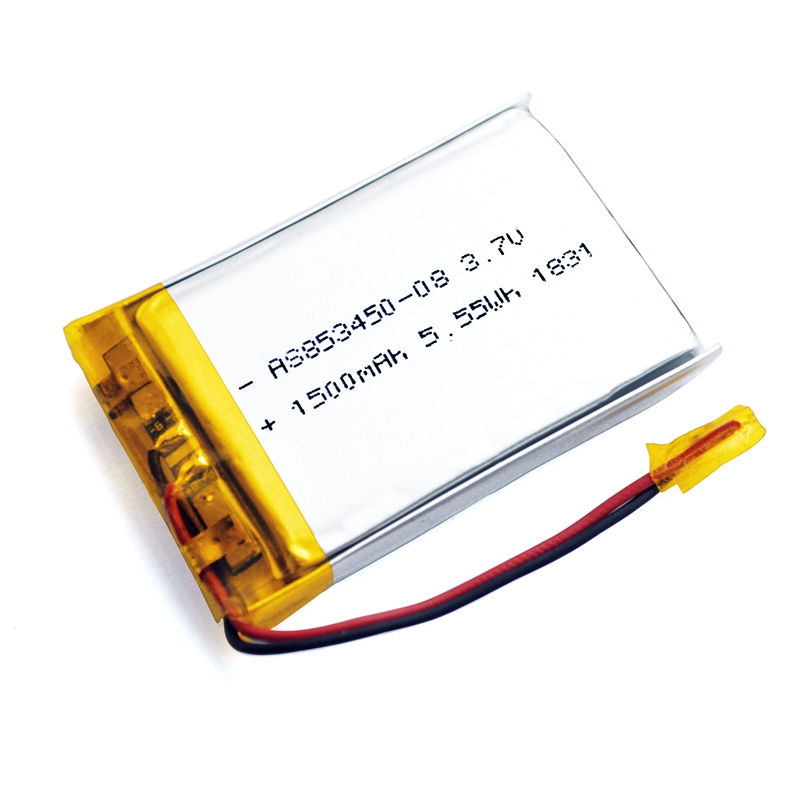 UL/KC/CB Certification Approval 853450 3.7v 1500mAh Lipo Battery