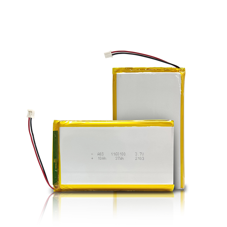 1160100 10Ah Rechargeable 3.7V Polymer Lithium 10000mAh Lipo Battery for Power Bank