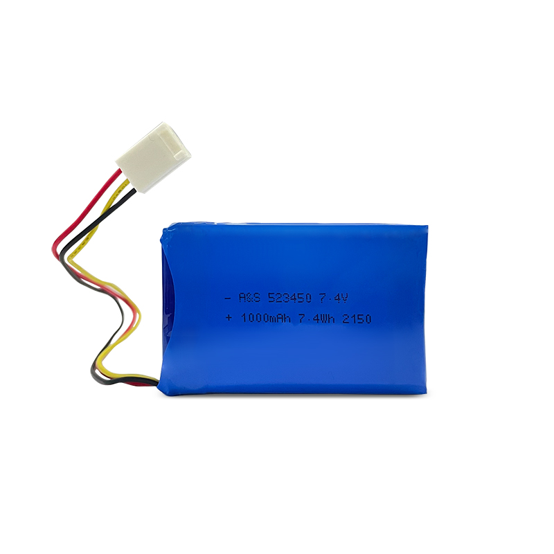 UL Approval 523450 7.4v 1000mAh Lipo Battery Pack For Led Light