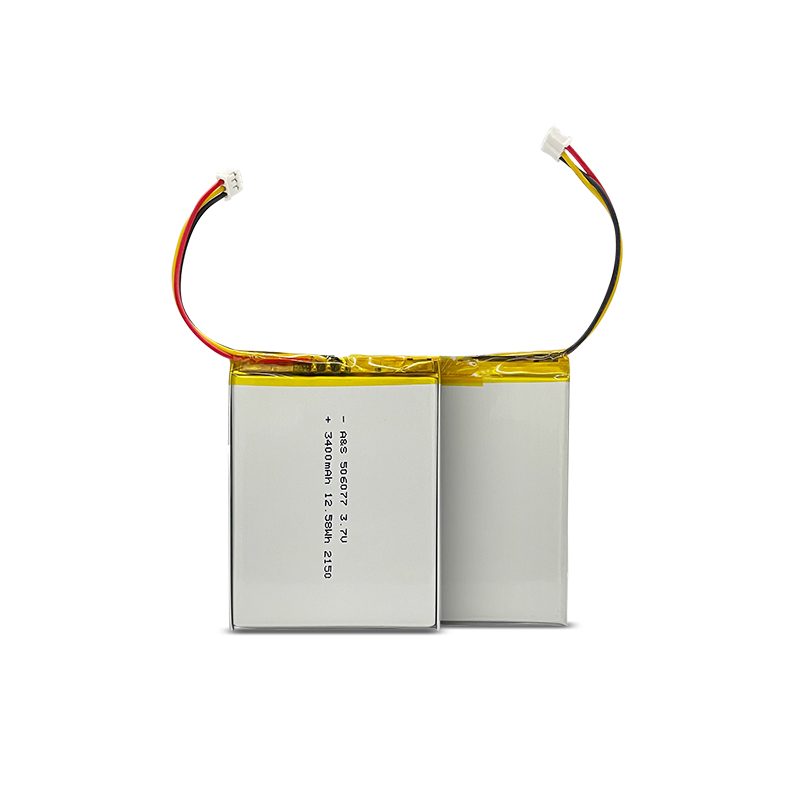 CB/UN38.3 Certification 506077 3.7v 3400mAh Rechargeable Battery Lipo Battery