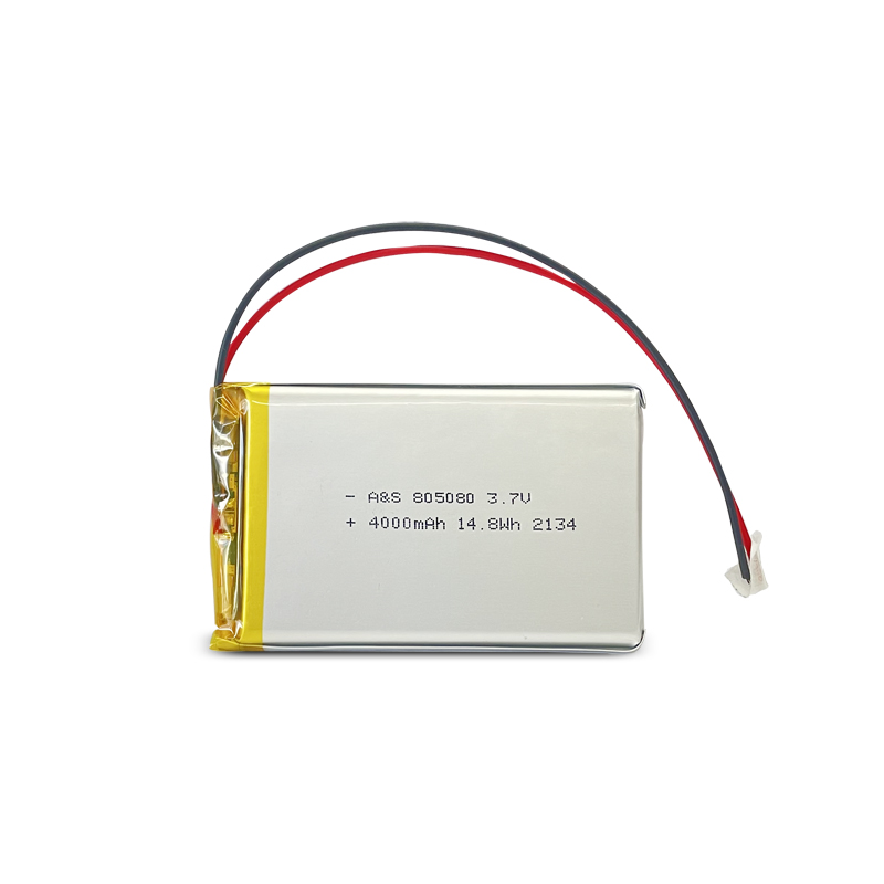 805080 3.7v 4000mAh Lithium Polymer Battery Rechargeable 500 Times Cycle Life