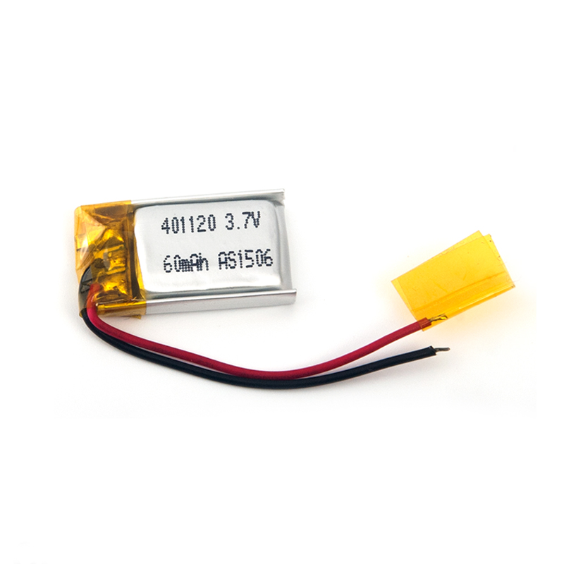 UL 401120 3.7v 60mAh Lithium Polymer Battery