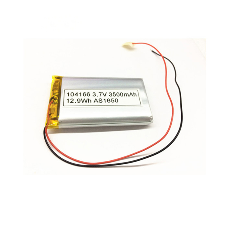 104166 3.7v 3500mAh Lithium Polymer Battery Manufacturer