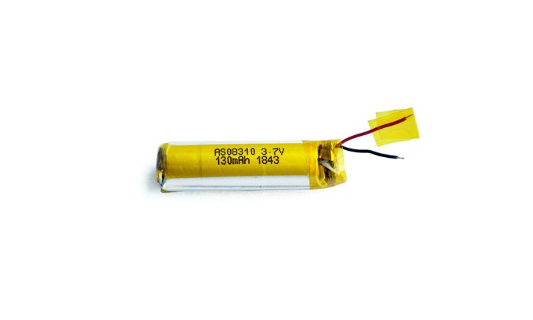 08310 3.7V 130mAh Lithium Polymer Battery