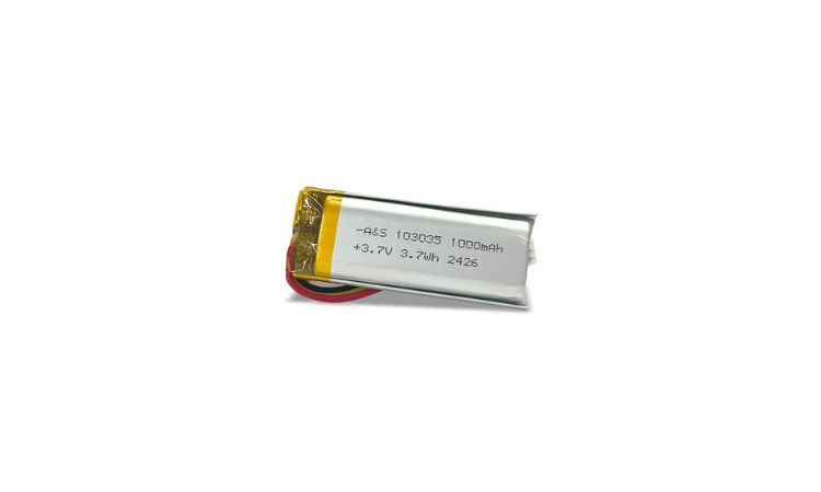 103035 3.7V 1000mAh Lithium Polymer Battery