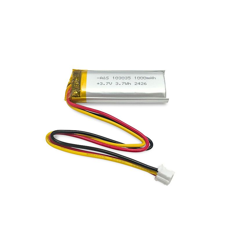 AS Power 3.7V 1000mAh 103035 3.7Wh Lipo Battery AS Power 3.7V 1000mAh 103035 3.7Wh Lipo Battery