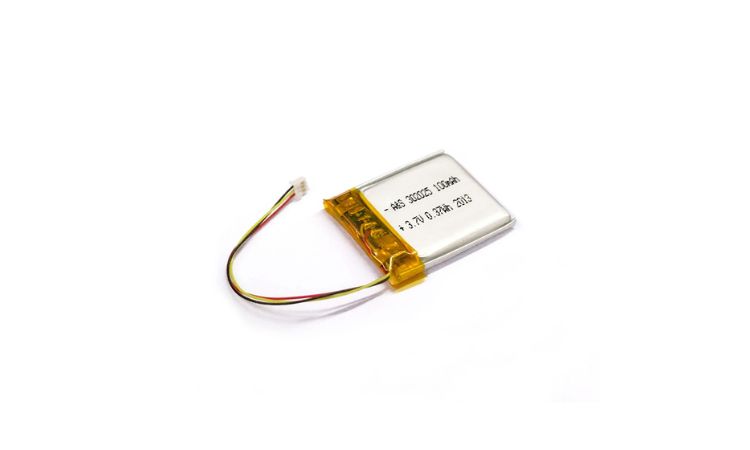 302025 3.7V 100mAh Lithium Polymer Battery