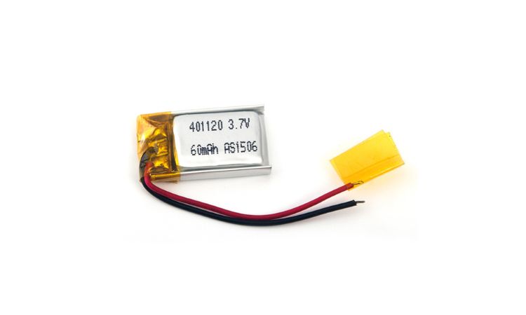 401120 3.7V 60mAh Lithium Polymer Battery