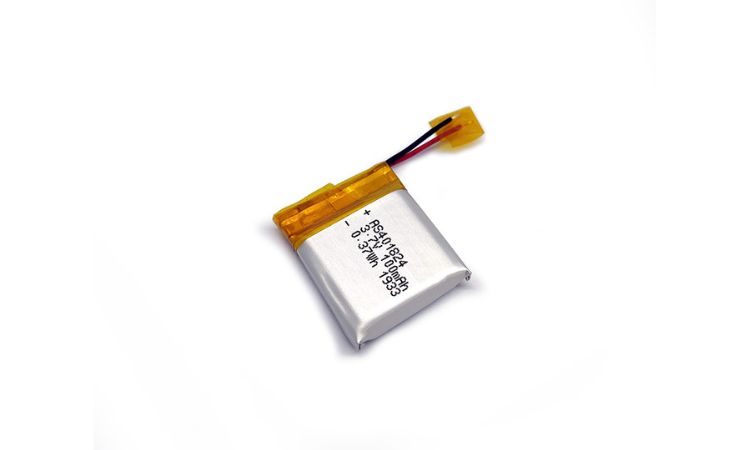 401824 3.7V 100mAh Lithium Polymer Battery