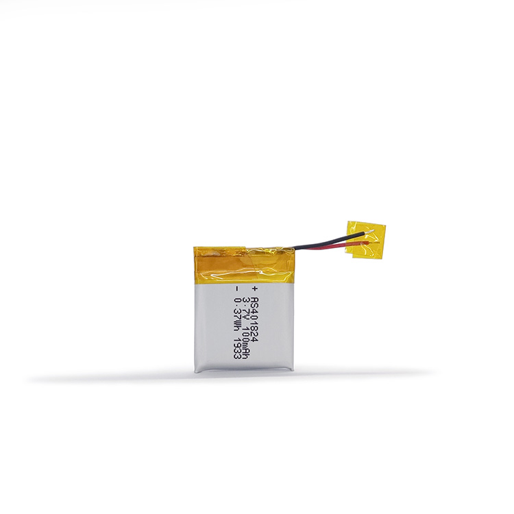 AS Power 3.7V 100mAh 401824 0.37Wh Lipo Battery AS Power 3.7V 100mAh 401824 0.37Wh Lipo Battery