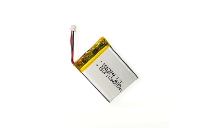 423040 3.7V 530mAh Lithium Polymer Battery