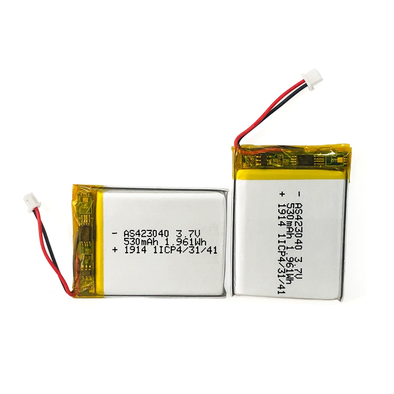 AS Power 3.7V 530mAh 423040 1.961Wh Lipo Battery AS Power 3.7V 530mAh 423040 1.961Wh Lipo Battery