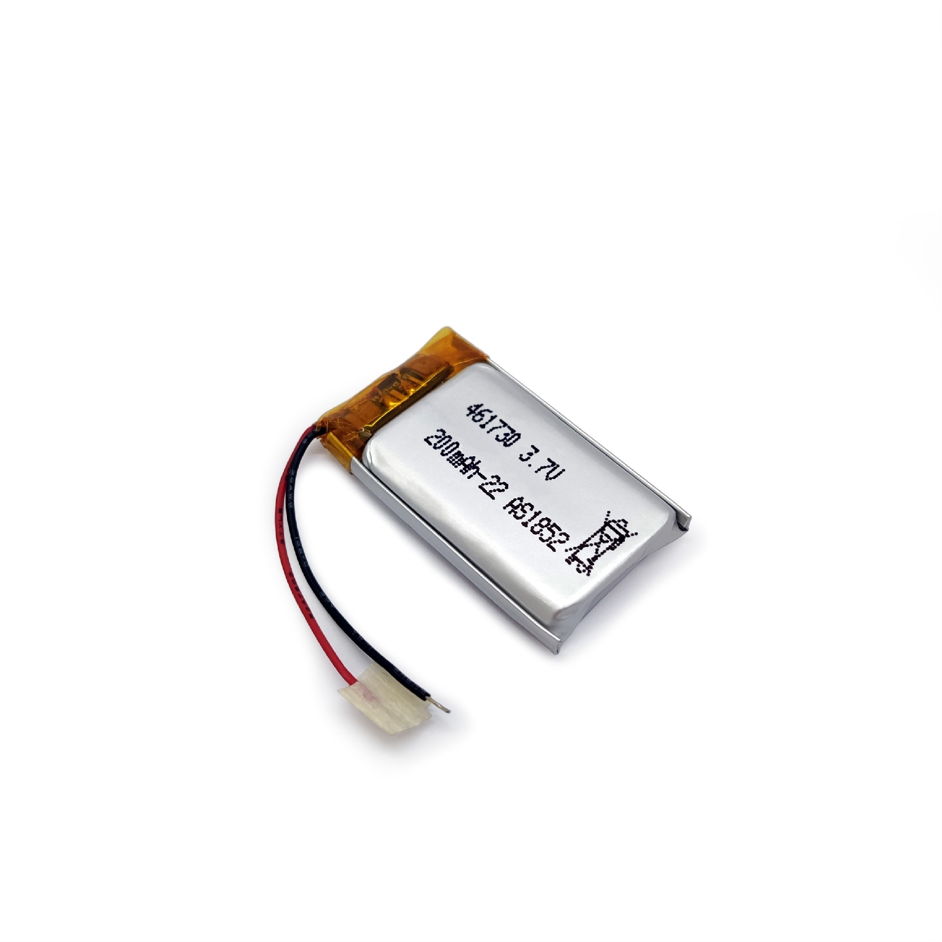 AS Power 3.7V 200mAh 461730 0.74Wh Lipo Battery AS Power 3.7V 200mAh 461730 0.74Wh Lipo Battery