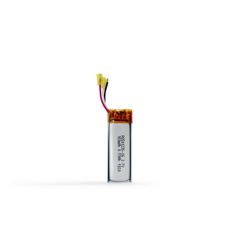 AS Power 3.7V 160mAh 501235 0.59Wh (Three Lines) Lipo Battery AS Power 3.7V 160mAh 501235 0.59Wh (Three Lines) Lipo Battery