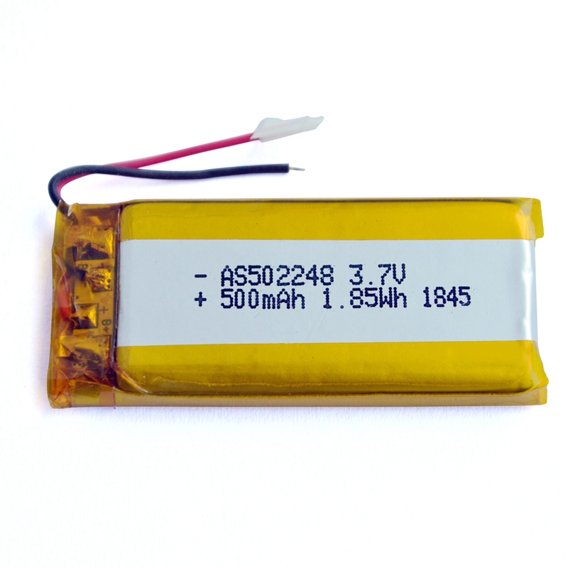 AS Power 3.7V 500mAh 502248 1.85Wh Lipo Battery AS Power 3.7V 500mAh 502248 1.85Wh Lipo Battery