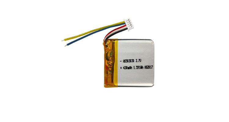 503030 3.7V 430mAh Lithium Polymer Battery