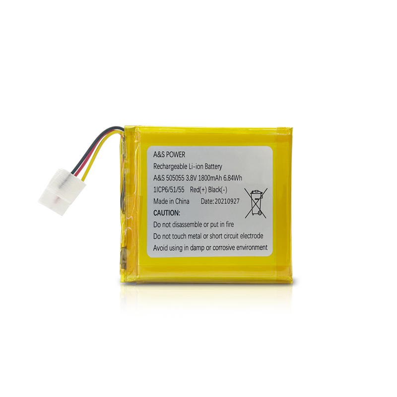 AS Power 3.8V 1800mAh 505055 6.84Wh Lipo Battery AS Power 3.8V 1800mAh 505055 6.84Wh Lipo Battery