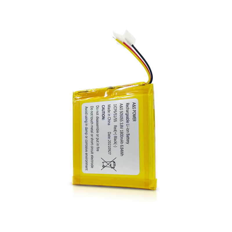 AS Power 3.8V 1800mAh 505055 6.84Wh Lipo Battery AS Power 3.8V 1800mAh 505055 6.84Wh Lipo Battery