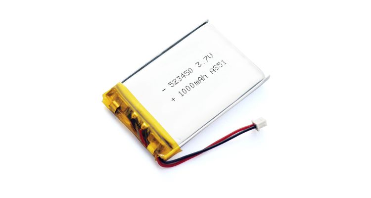 523450 3.7V 1000mAh Lithium Polymer Battery