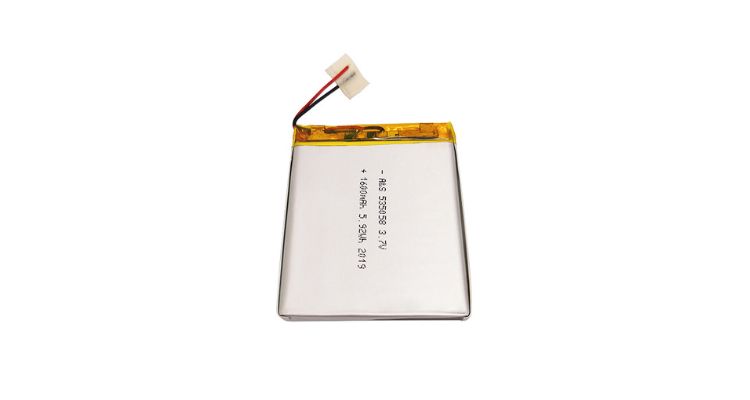 535058 3.7V 1600mAh Lithium Polymer Battery