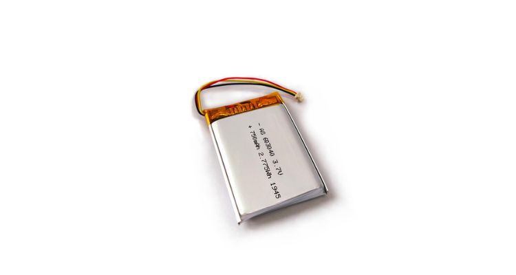 603040 3.7V 750mAh Lithium Polymer Battery