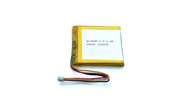 606060 3.7V 3000mAh Lithium Polymer Battery