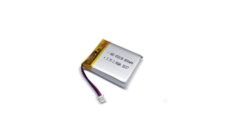 653136 3.7V 800mAh Lithium Polymer Battery